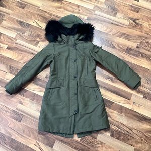 1 Madison Green Coat